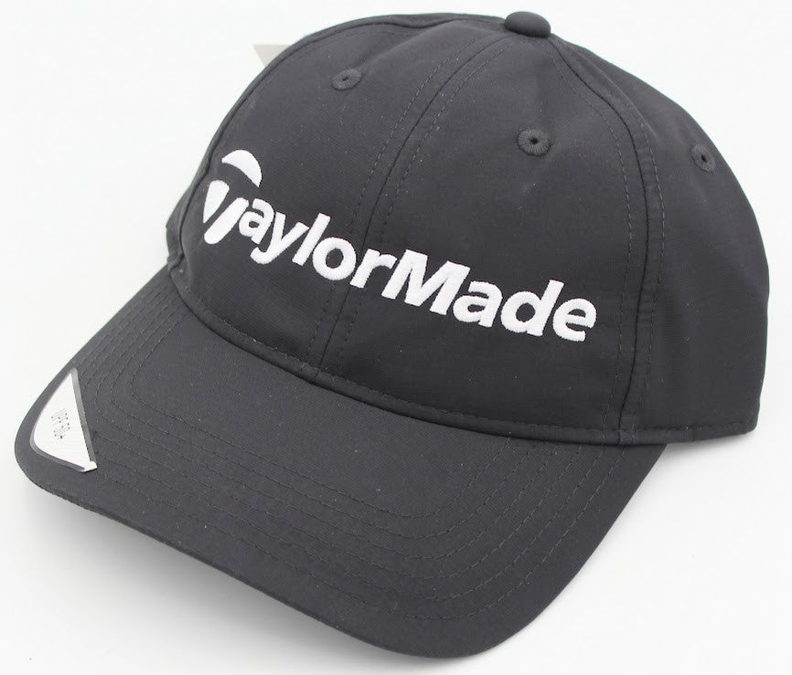 Women's Adjustable Golf Hat - Black Performance Cap for Women