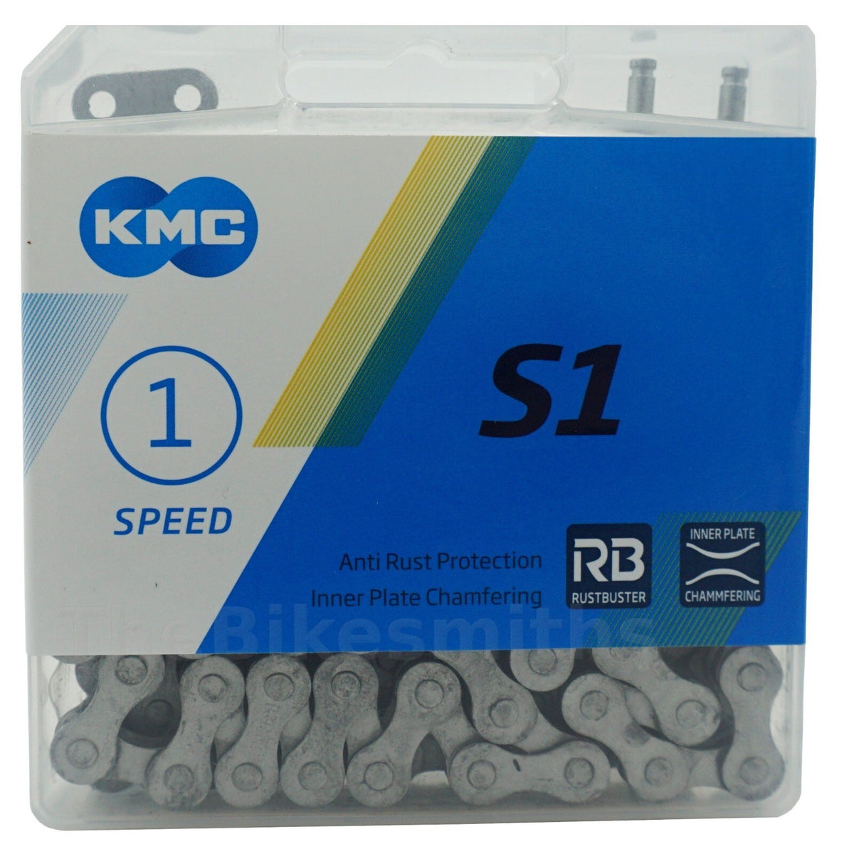 KMC Rust Buster BMX Track Bike Chain 1/8-inch Singlespeed Winter Chain