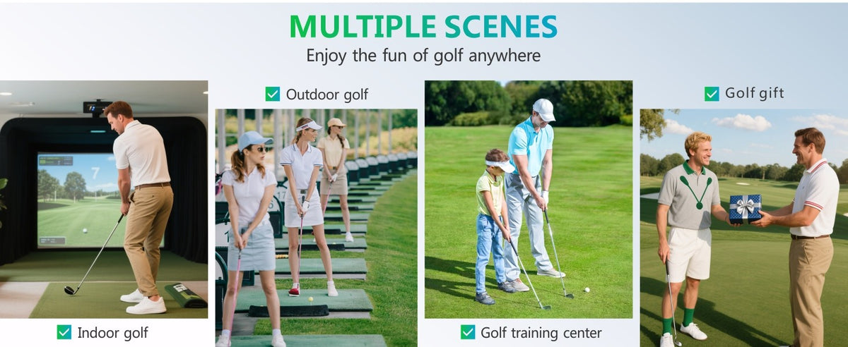 Golf Grip Trainer for Improved Swing & Grip Strength - Portable & Anti-slip
