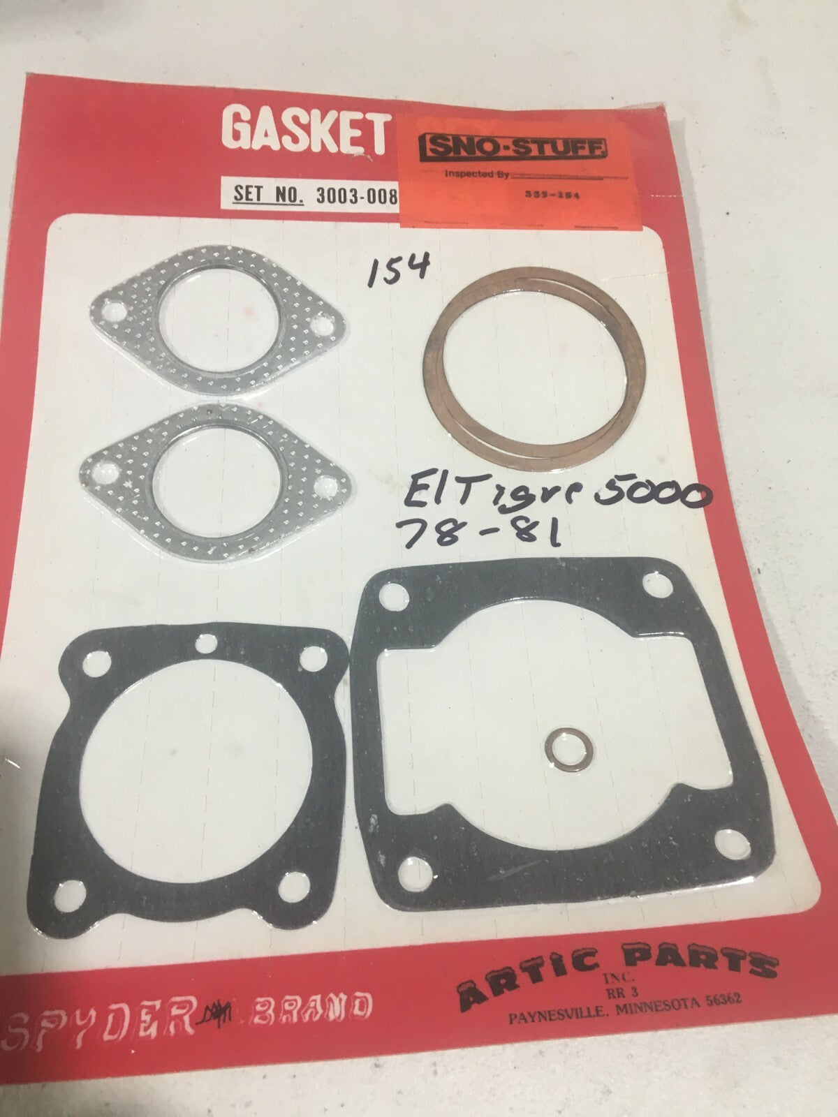 Arctic Cat Gasket Set for 77-81 El Tigre 500 Snowmobile - Replacement Parts