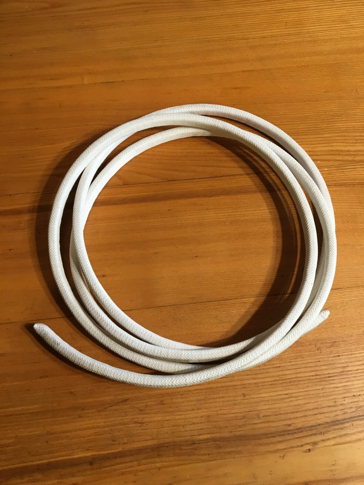 10ft Vintage NOS Polaris White Hood Trim - Classic Vehicle Restoration Part