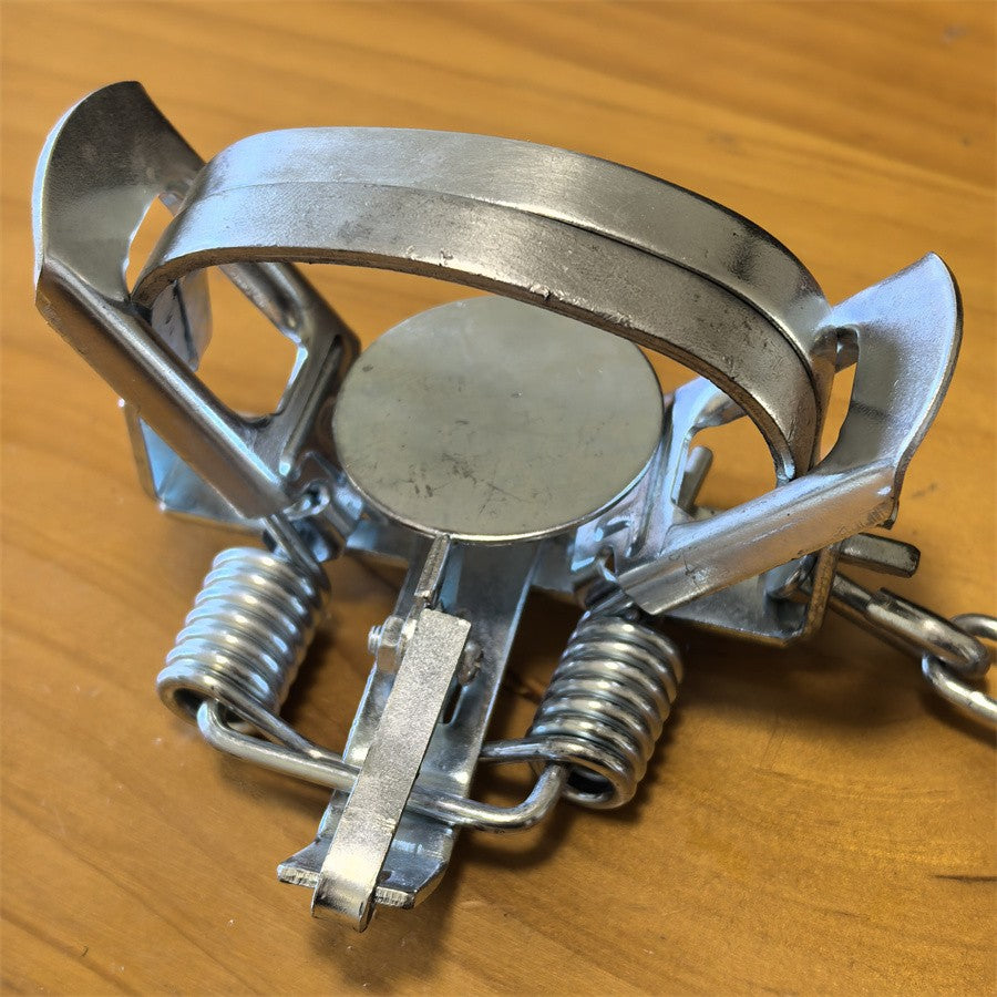4 3/8 Inch Animal Trap for Coyotes, Fox, Bobcats, Raccoons, & Small Critters