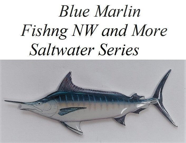 Fishing Pin - Saltwater Series Lapel & Hat Pin for Outdoor Enthusiasts