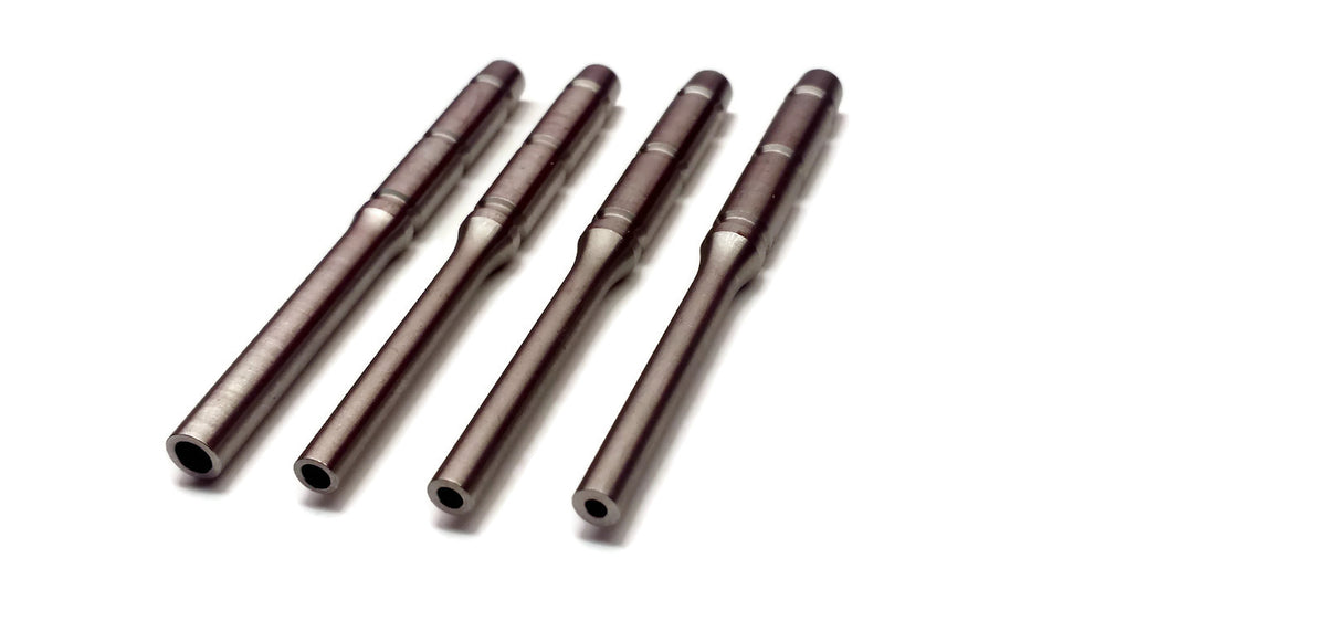 Set of 4 Hollow End Roll Pin Starter Punches - Stainless Steel Tools