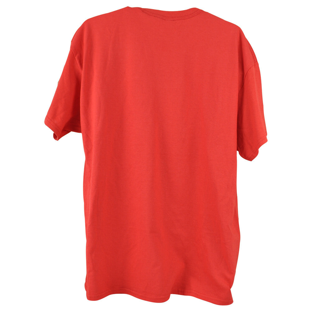 Coca Cola Logo Graphic T-Shirt for Adults Men - Red Cotton Tee XL