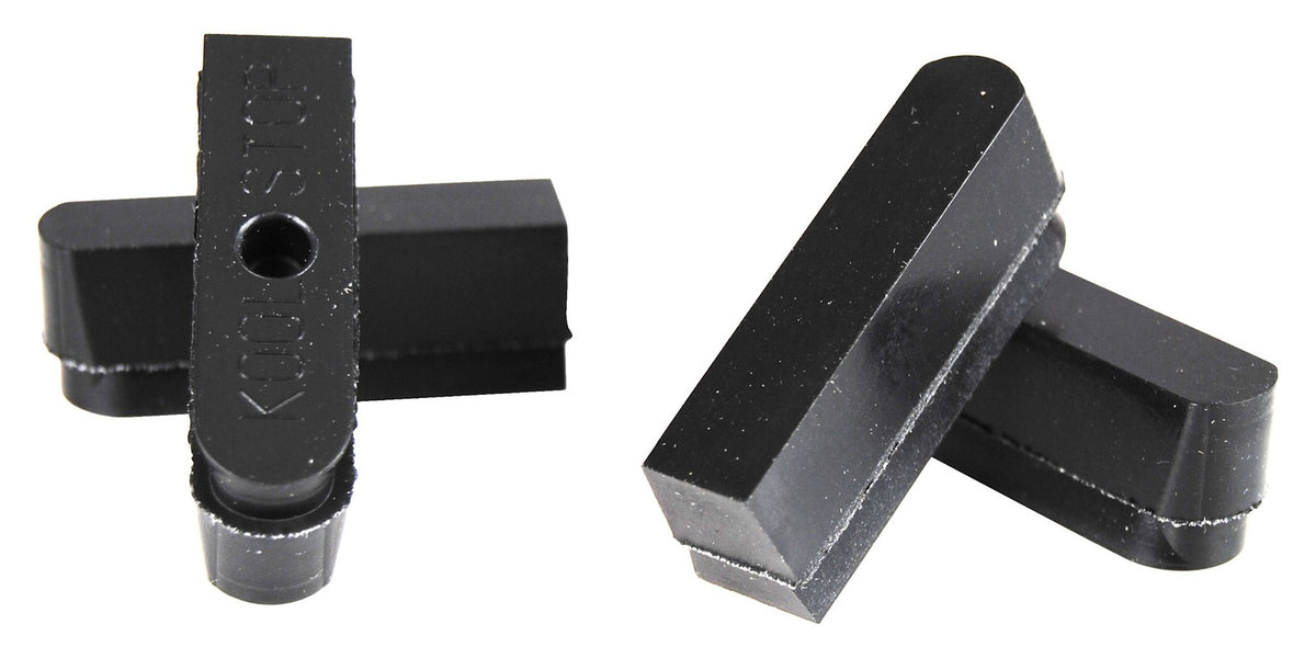 Vintage Bicycle Brake Pad Refill Set for Modolo Style Brake Pads - Black