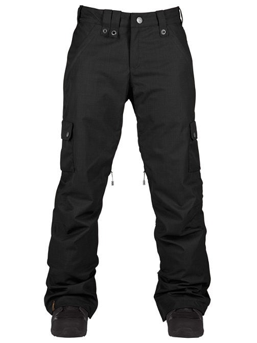 Insulated Ski and Snowboard Pants for Women - Black, Medium