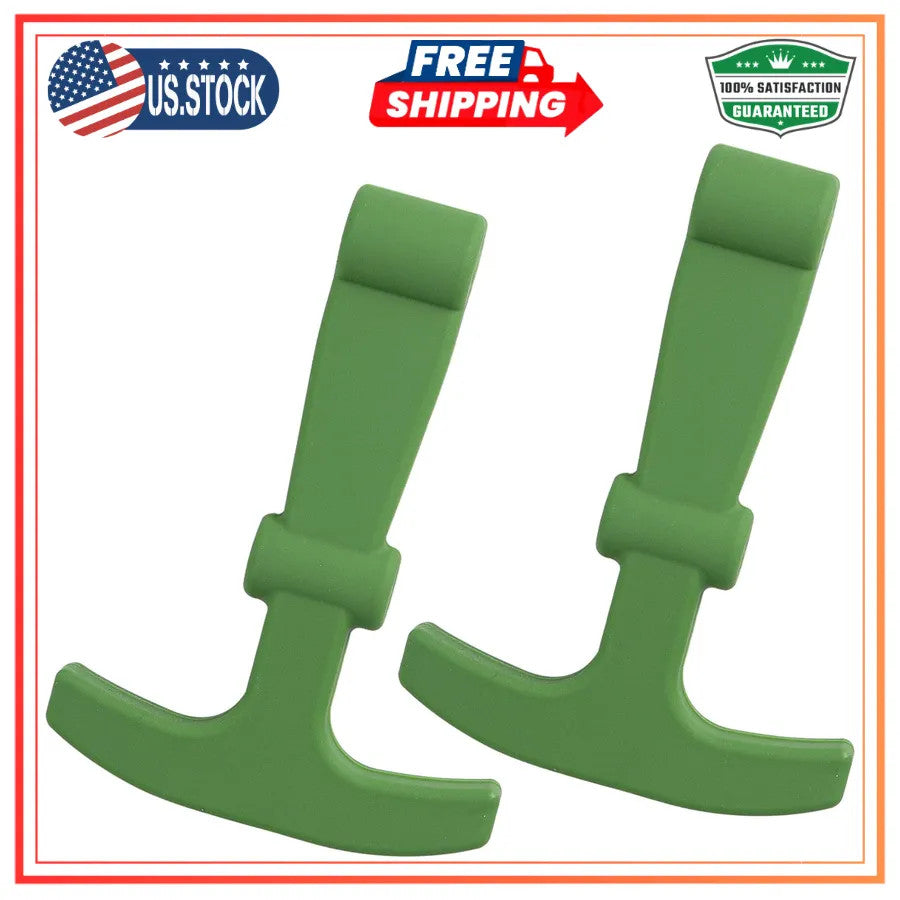 2 Pack Durable Rubber Cooler Lid Latches for Yeti and Most Hard Coolers