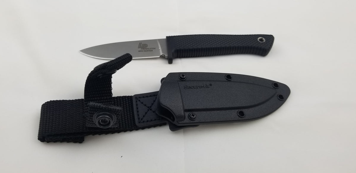 Cold Steel Mini Hunter Fixed Blade Knife with AUS-10A Steel 6.6 Inch
