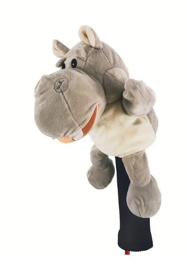 Golf Club Head Cover Soft Animal Plush Driver Sleeve - Multiple Models