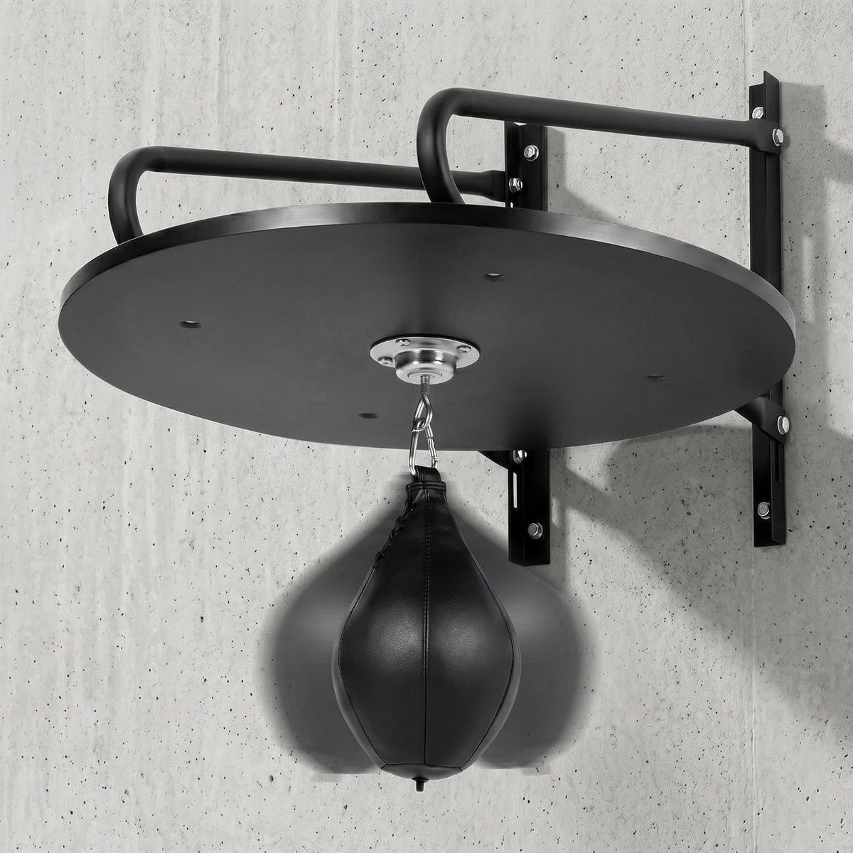 Speed Bag Boxing Reaction Training Equipment with Adjustable Platform