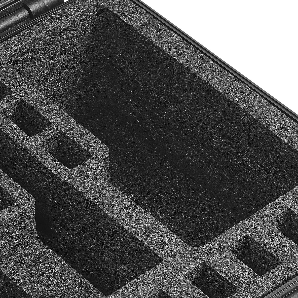 Hard Pistol Case for 5 Pistols Waterproof Lockable Gun Storage Box