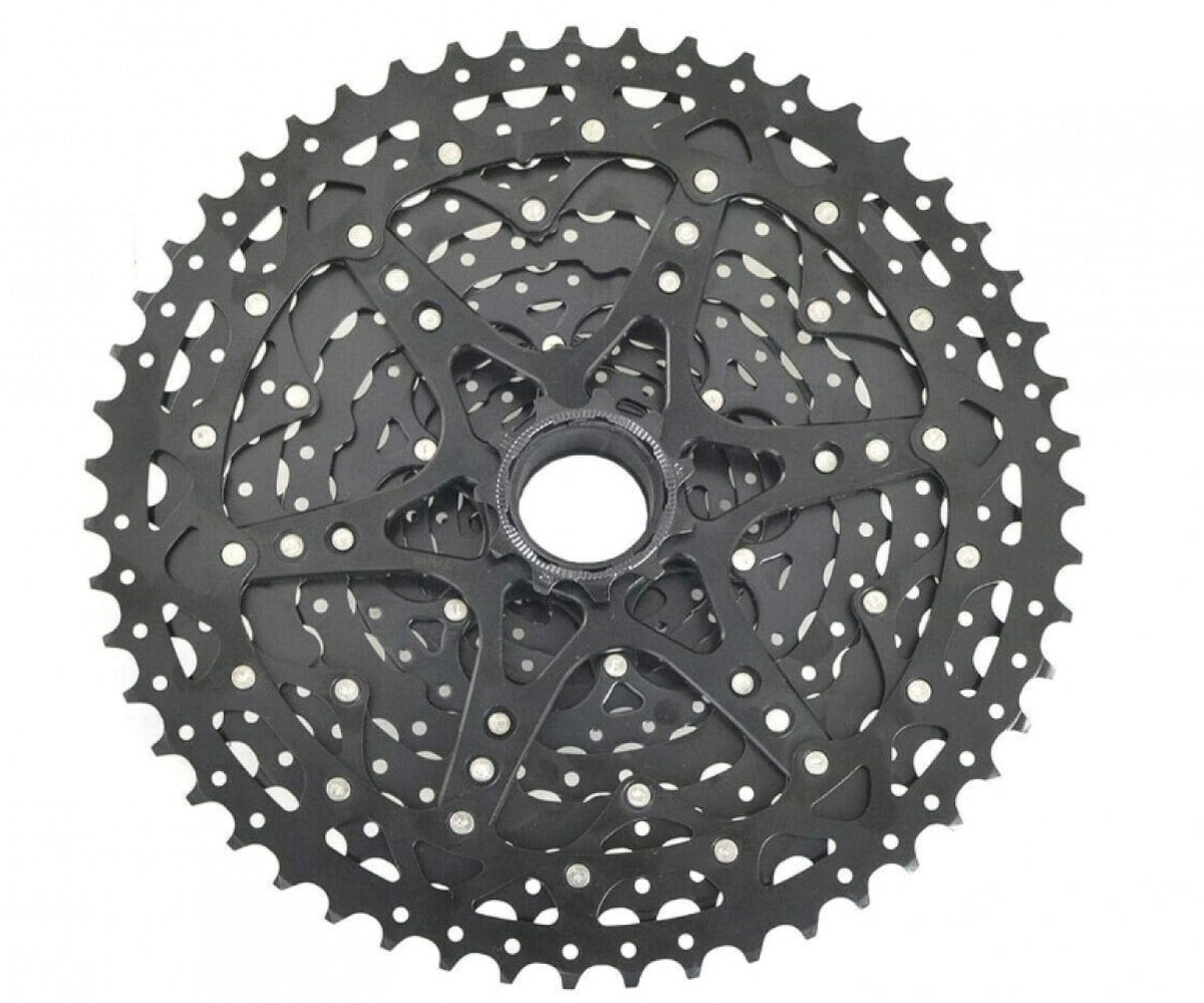 SunRace 11-Speed MTB Cassette 11-51T Wide Range 6 Sprockets Black