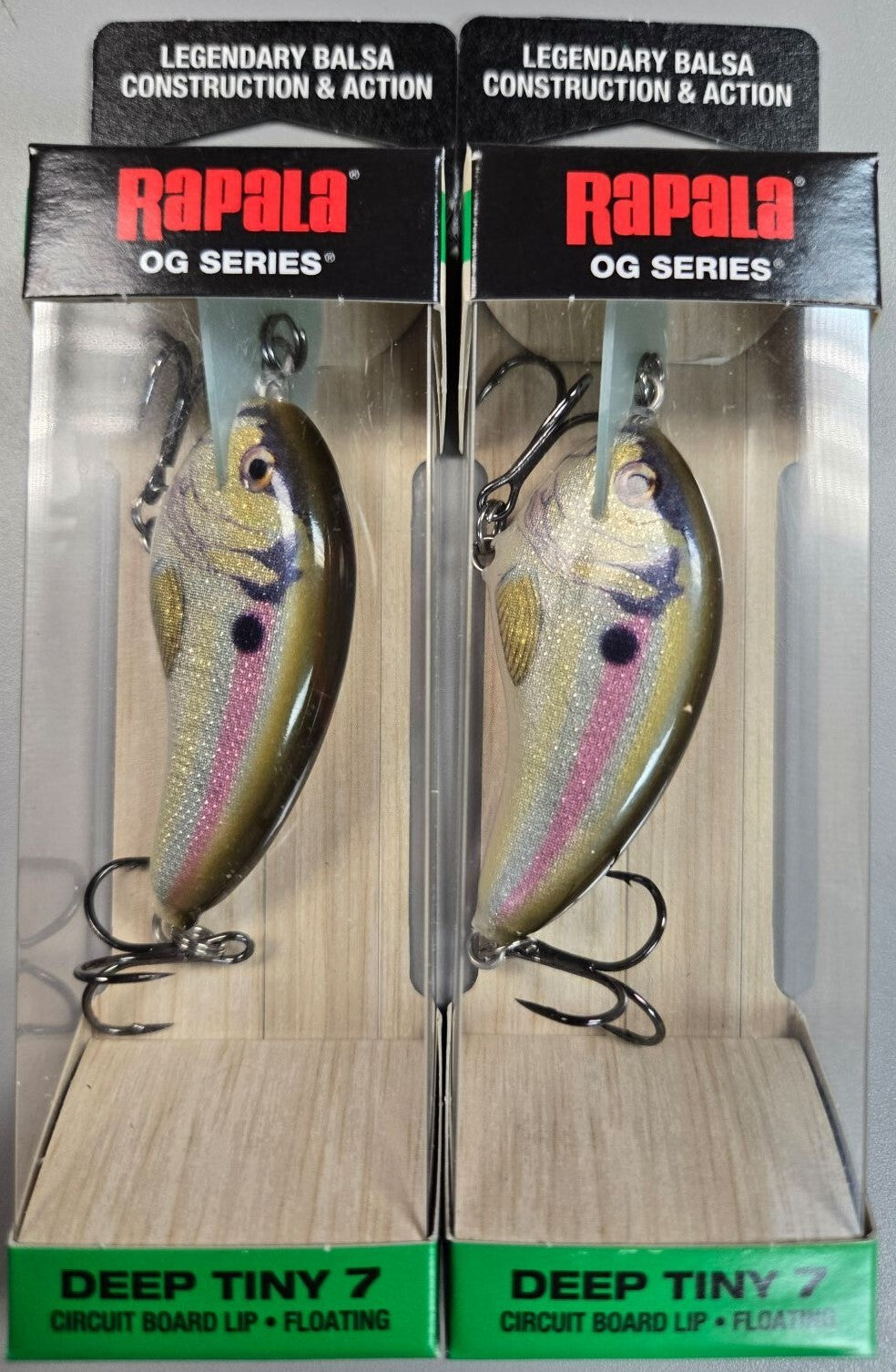 Rapala Tiny 7 OG Series Live River Shad Lure - 2-1/4 Inch, 5/16 Oz