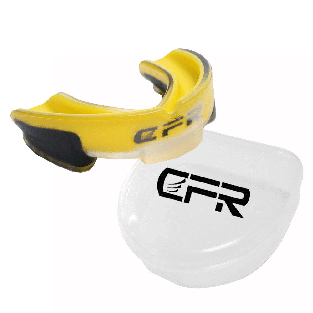 Gel Gum Mouth Guard Shield Case for Teeth Grinding Boxing MMA Sports Protection