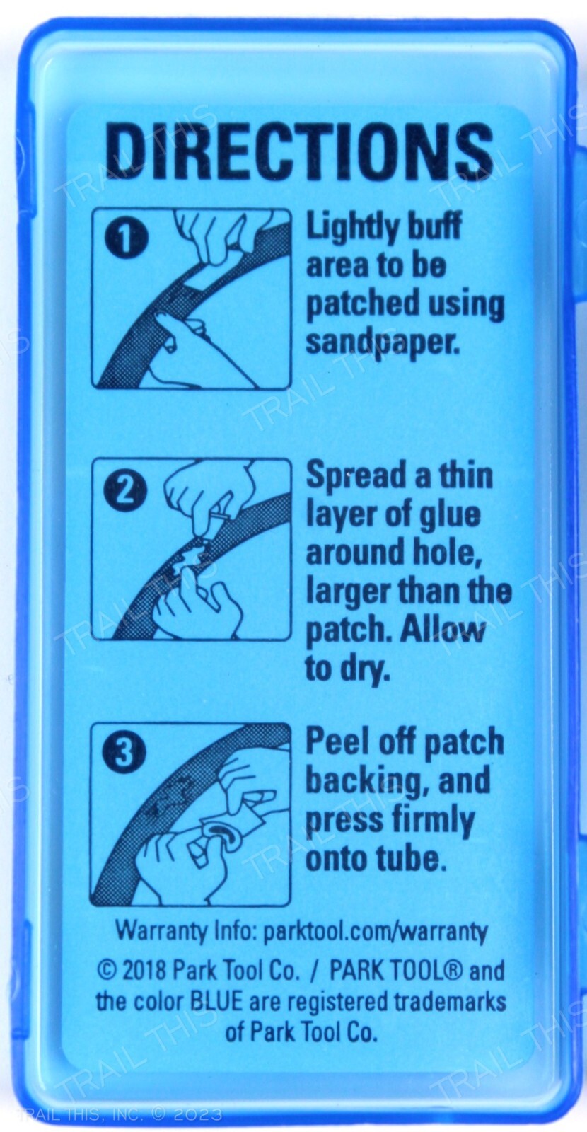 Bike Tire Inner Tube Patch Repair Kit with Patches and Glue