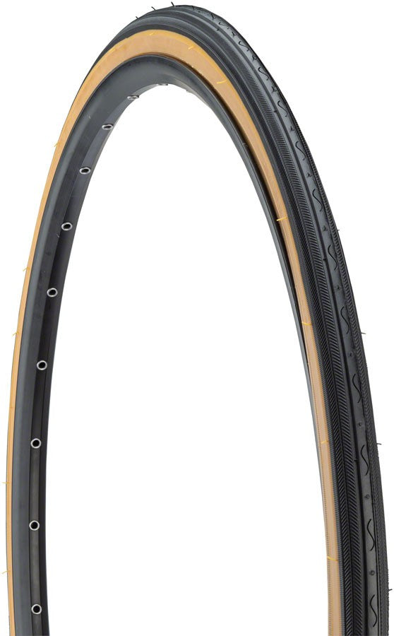 2 Pack Road Bike Tires 27x1 3/8 Clincher Wire Bead Traction Tires