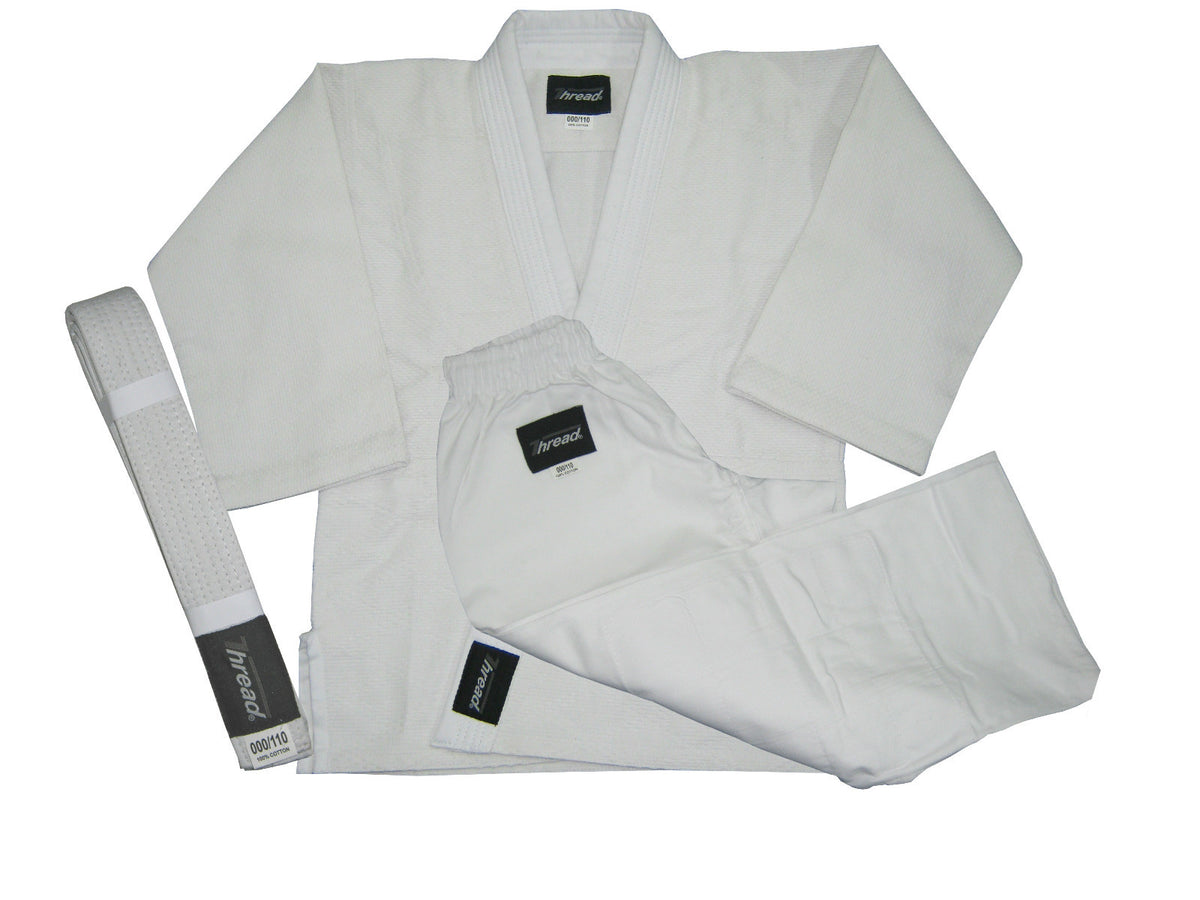 Martial Arts Uniform Gi for Judo, Jiu Jitsu, Aikido with Free White Belt - Custom Sizes