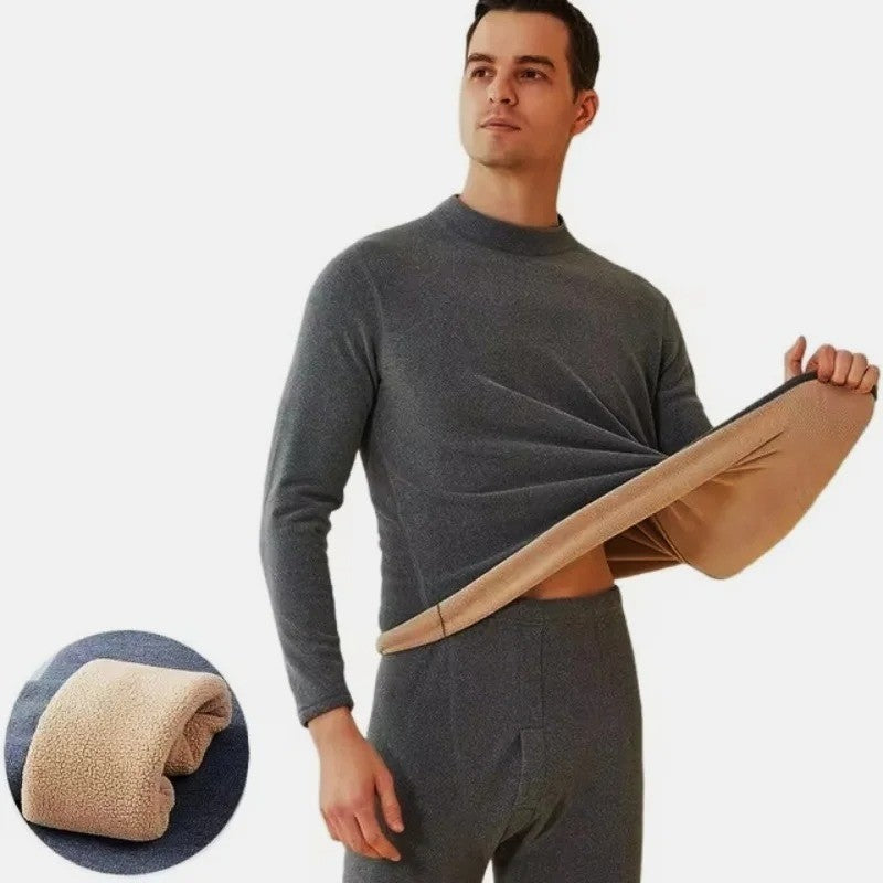 Men's Thermal Underwear Set - Warm Base Layer for Winter Sports
