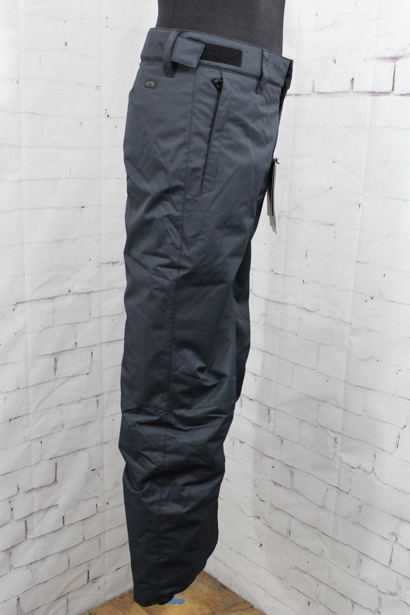 Boy Snowboard Pants Black Youth Large Grom Waterproof Insulated Skiwear