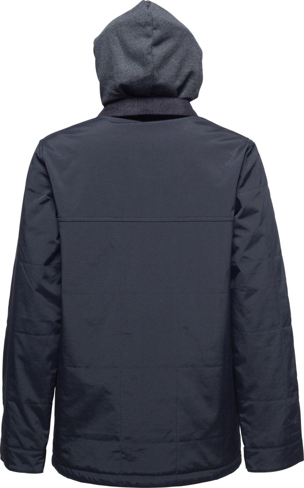 Mens Snowboard Jacket with Insulation and Waterproof Shell - Large Black