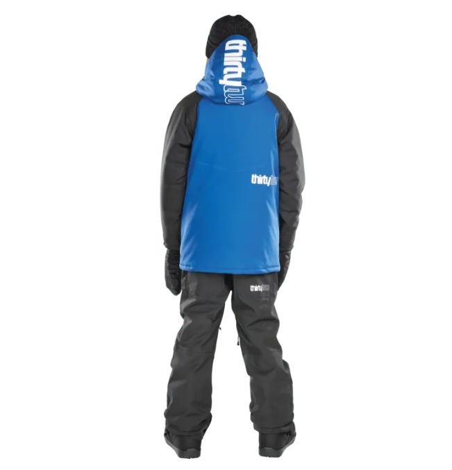 Youth Insulated Snowboard Jacket with Waterproof Tech - Snorkel Blue XL