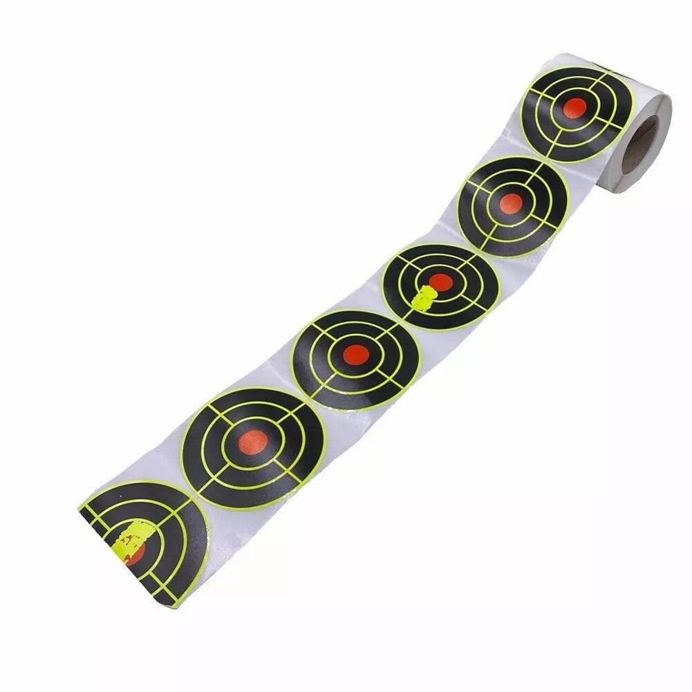 250Pcs 3-Inch Self-Adhesive Shooting Targets for Practice and Training