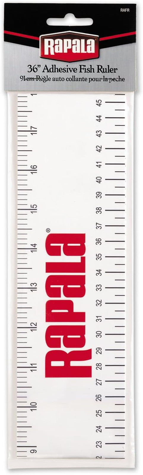 36 Inch Adhesive Fish Ruler for Boats - Record Catch Measuring Decal
