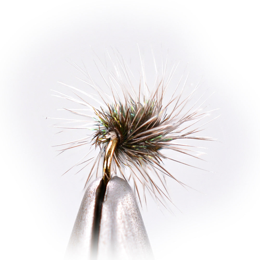 Dozen Dry Fishing Flies - Midge Pattern with Assorted Hook Sizes