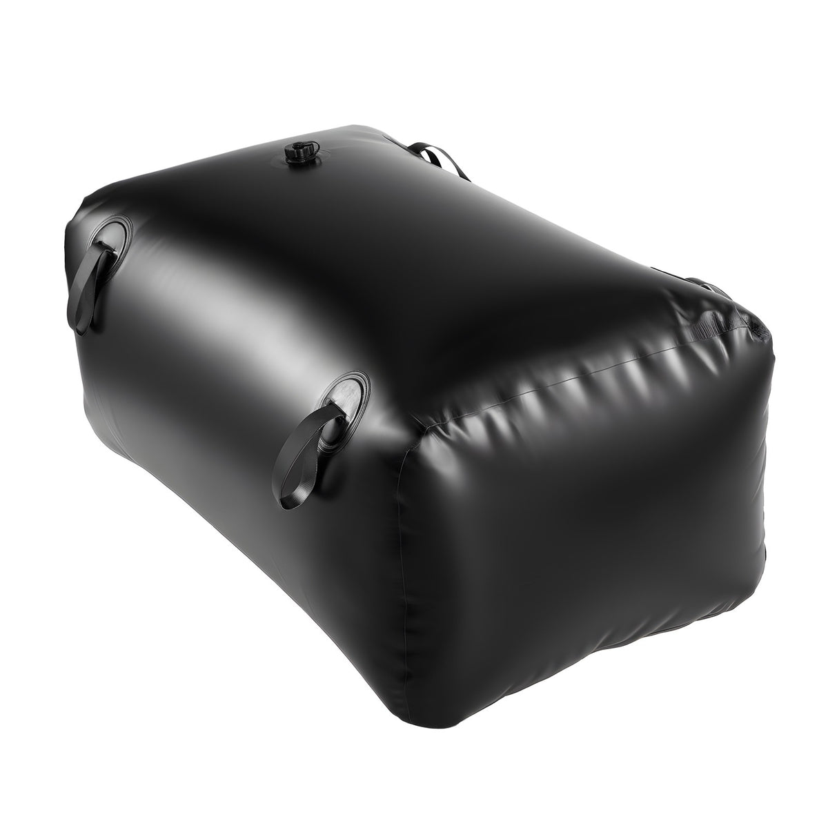 Collapsible Water Storage Bladder - 63.4 Gallon Heavy-Duty PVC Tank for Outdoor Use