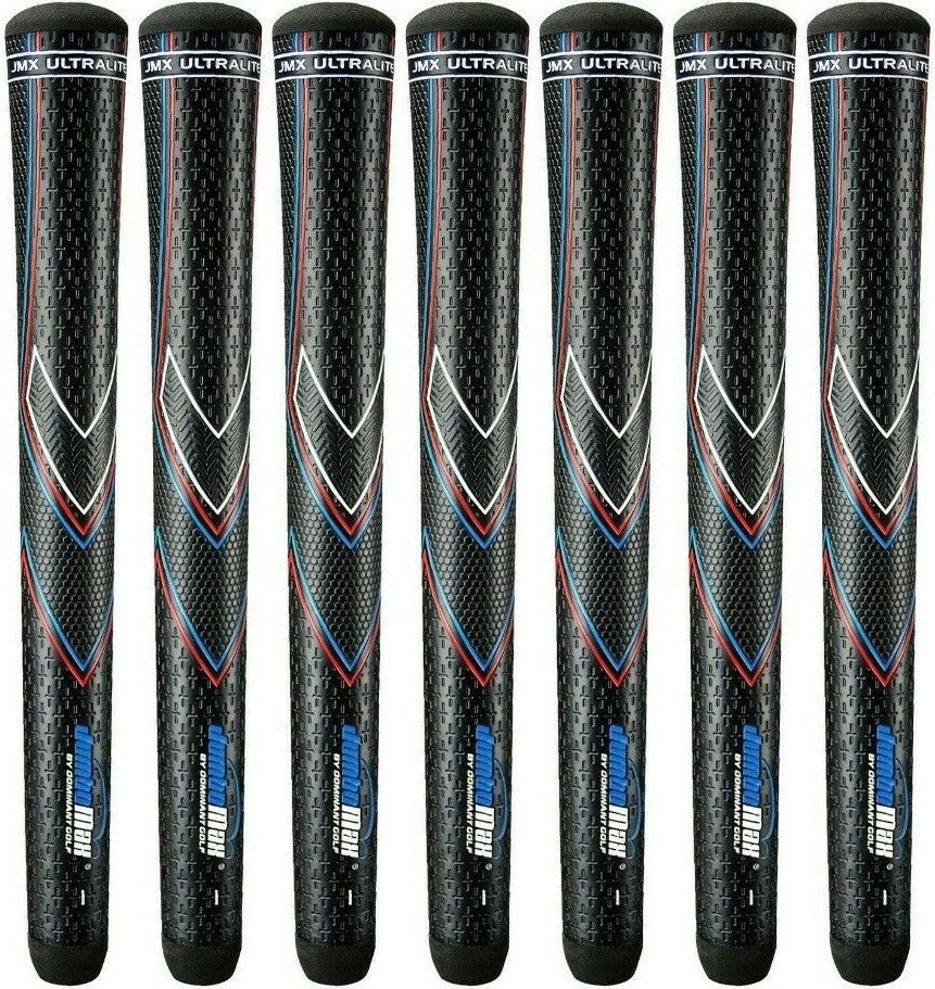 Oversized Ultralite Golf Grips Set of 7 - Standard Jumbo (+1/8") Lightweight Control