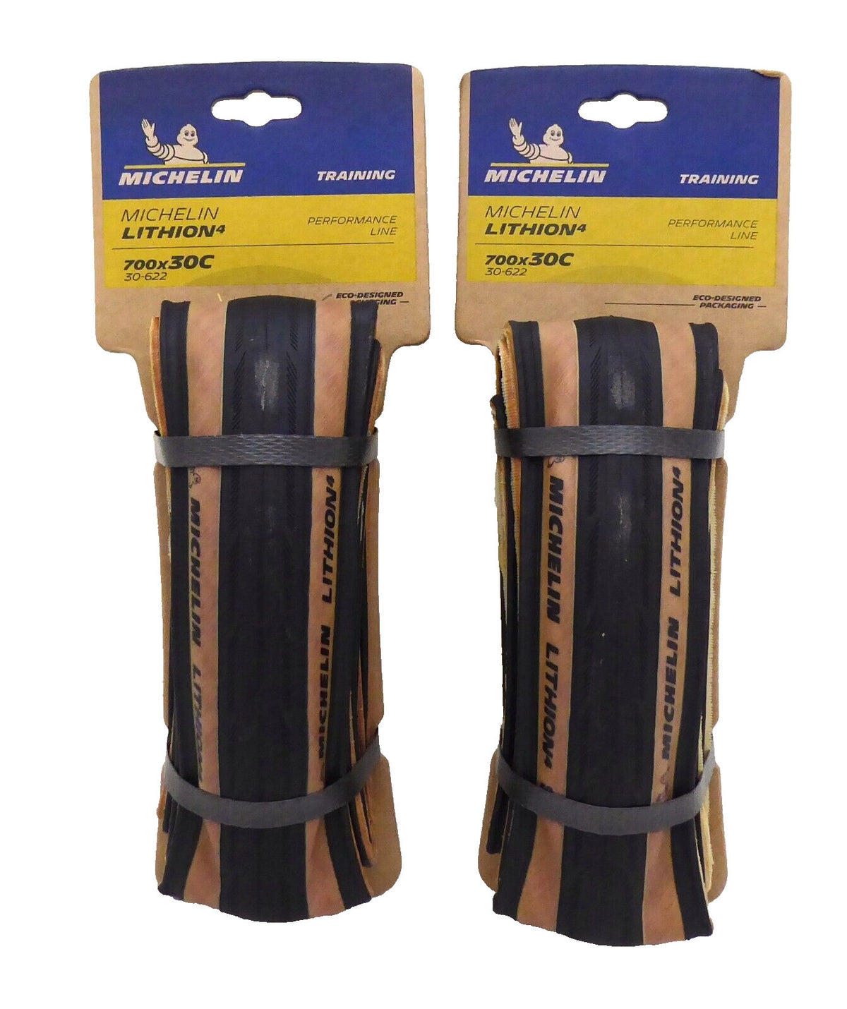Michelin Lithion 4 Road Bicycle Tire Pair 700x30C Folding Clincher MAGI-X
