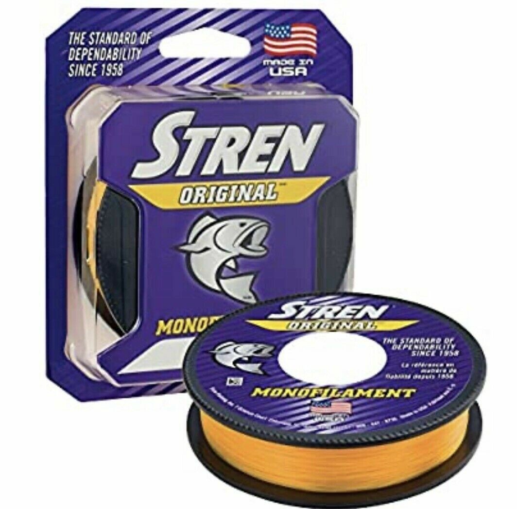 Monofilament Fishing Line - Strong Abrasion Resistant Line for Fresh & Saltwater Fishing