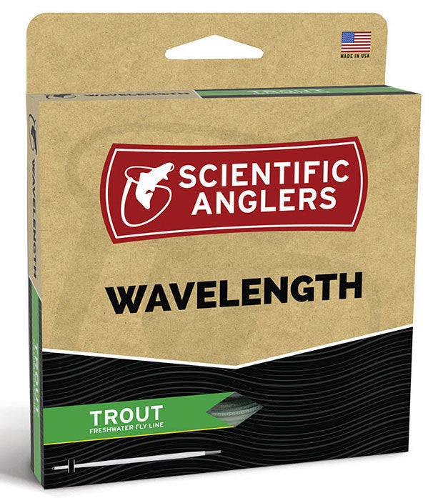 Fly Line for Trout Fishing WF-3 Floating Line Willow/Dk Willow - All Sizes