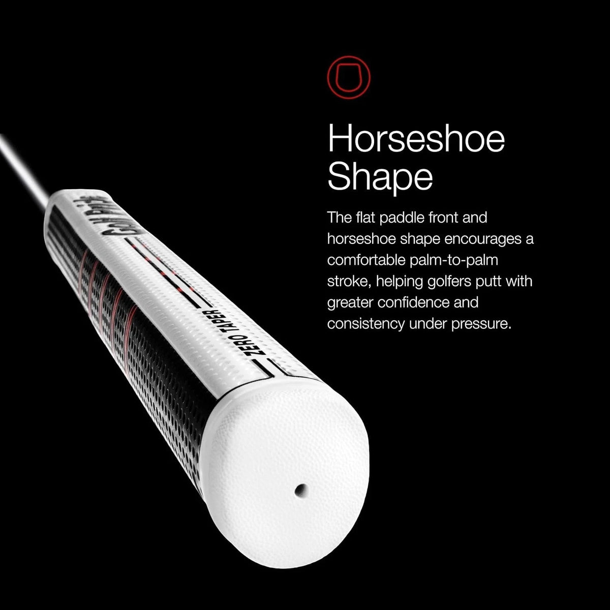 Golf Pride Zero Taper Putter Grip Straight Medium Size Golf Club Accessory