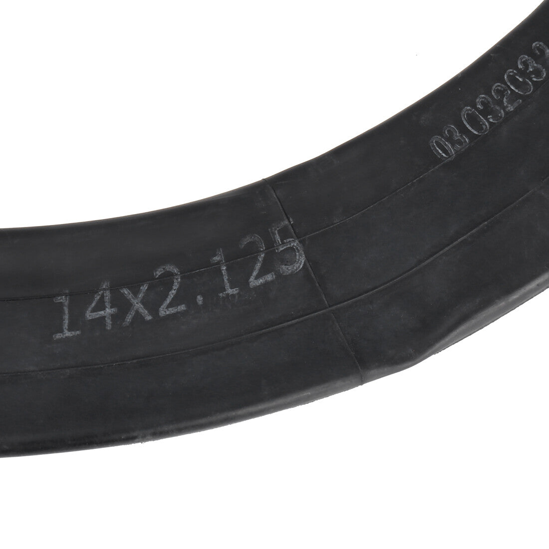 14x2.125 Inch Bike Inner Tube with Bent US Valve for Mountain and Road Bicycles