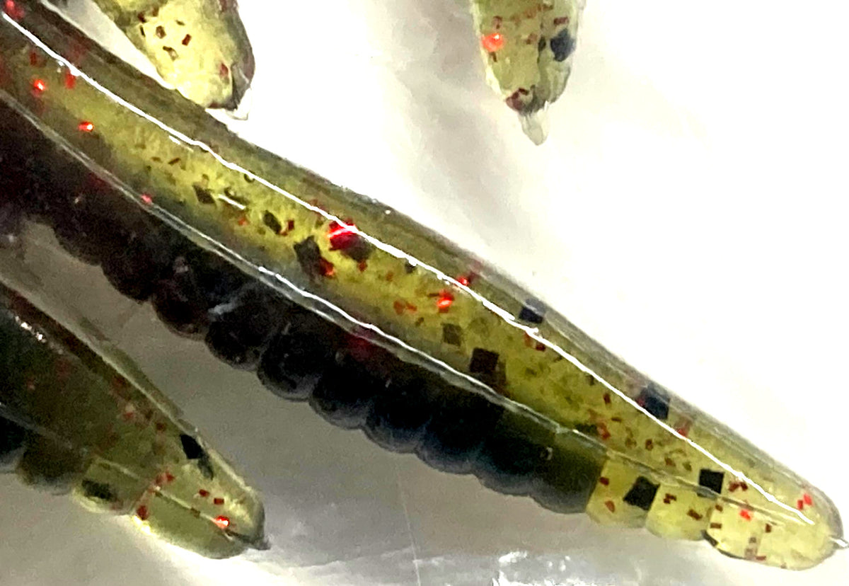 6-Inch Trick Worm Soft Plastic Bait for Fishing - 20 Count California 420