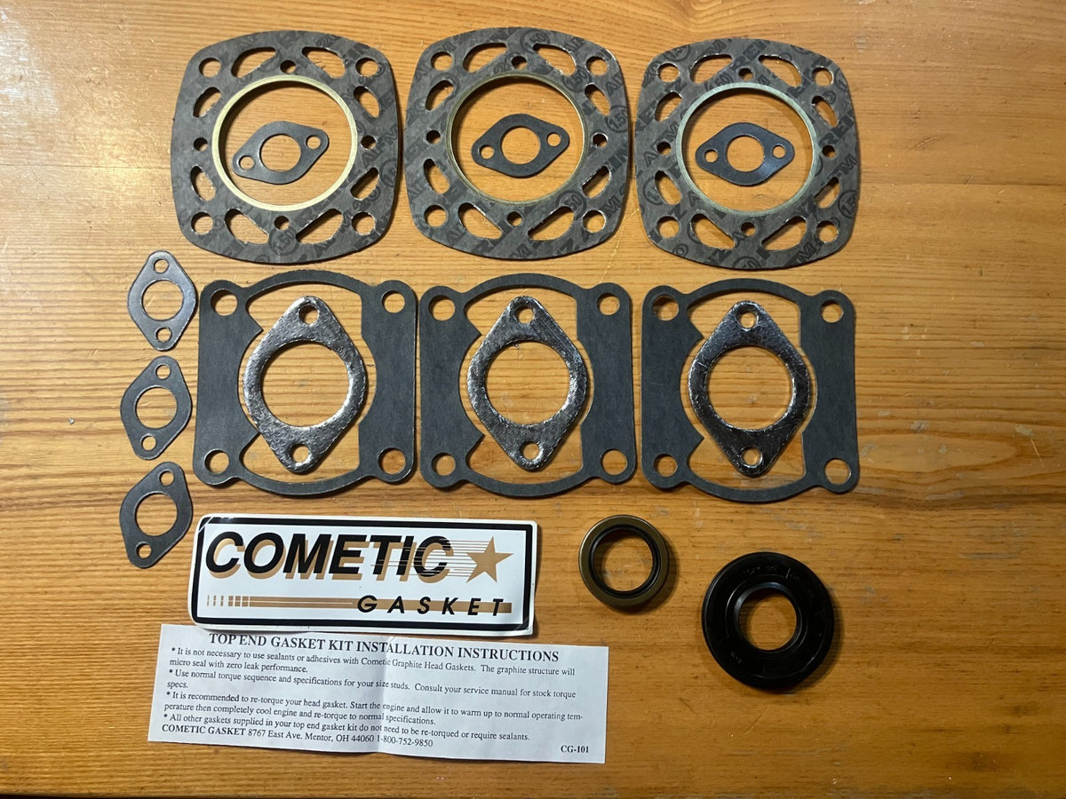 Vintage Polaris NOS Cometic Gasket Set 69mm for 600/650 Big Bore Engines