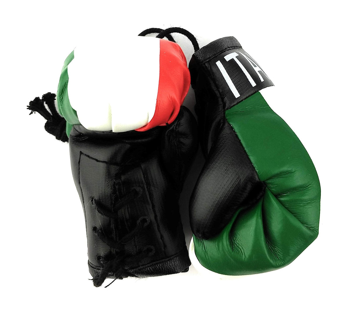 Car Rear View Mirror Hanging Mini Boxing Gloves - Italy