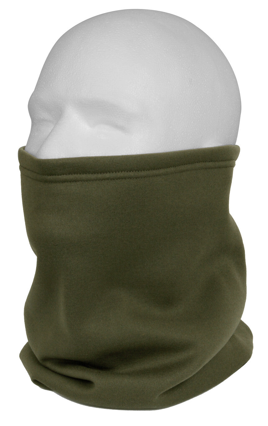 Polyester Fleece Neck Gaiter for Cold Weather Face and Neck Protection