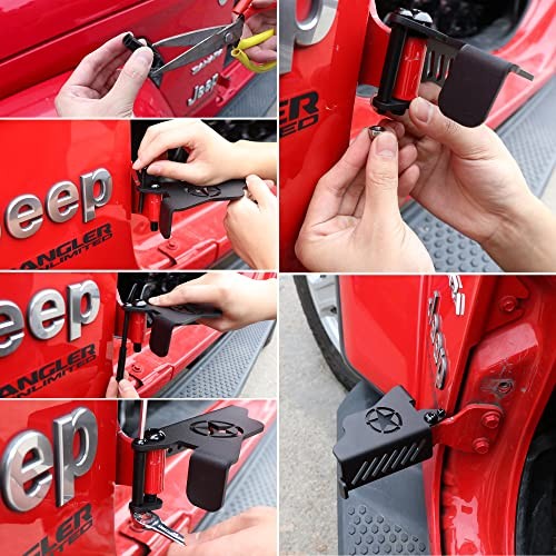 Jeep Wrangler JK JL 4XE Foot Pegs Doors Off - Stainless Steel Off-Road Accessories