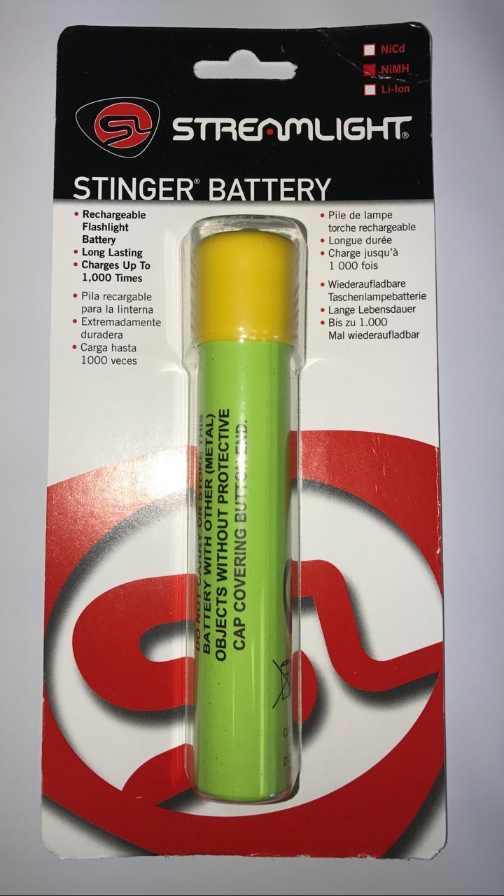 Rechargeable NiMH Battery for Streamlight Stinger Flashlights - OEM Replacement