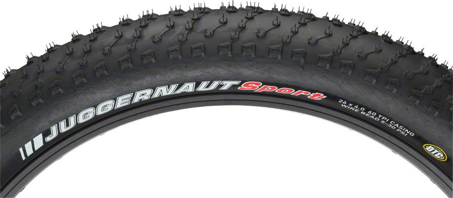 2 Pack Kenda Juggernaut 26x4.8 Fat Bike Mountain Bicycle Tires Clincher Wire Bead
