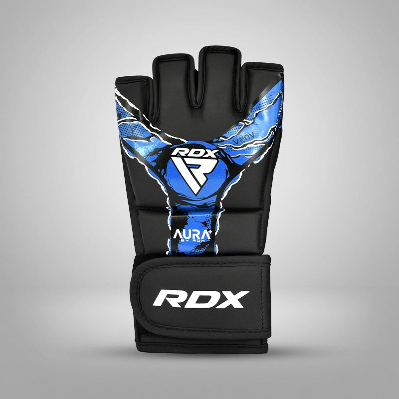 RDX MMA Grappling Gloves Maya Hide Leather Sparring Training Gloves