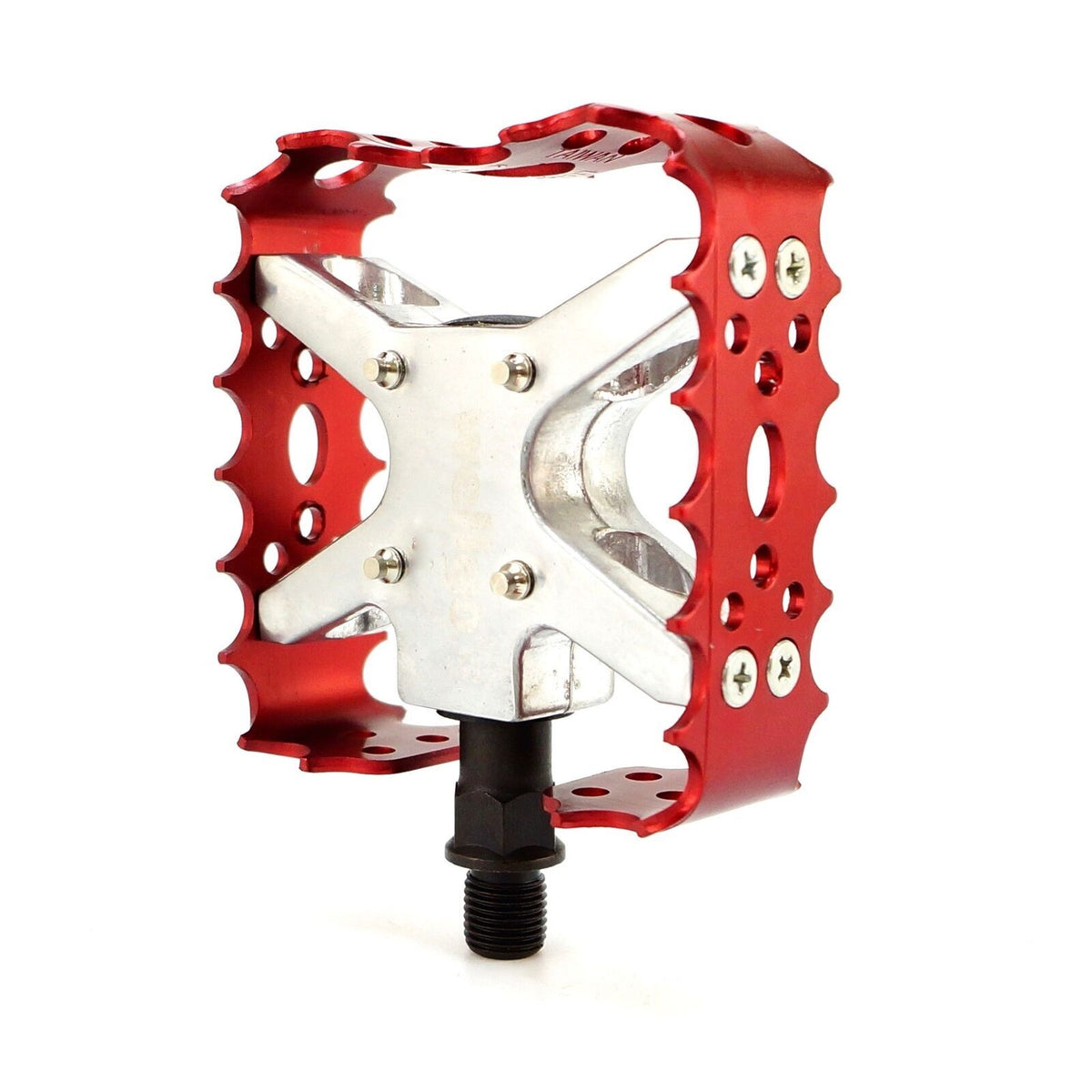Old School BMX Pedals - Unisex MTB Bicycle Pedal Set in Multiple Colors