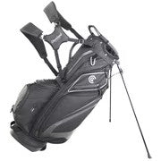Lightweight Golf Stand Bag with Cooler Pockets, 14-Way Divider, Black