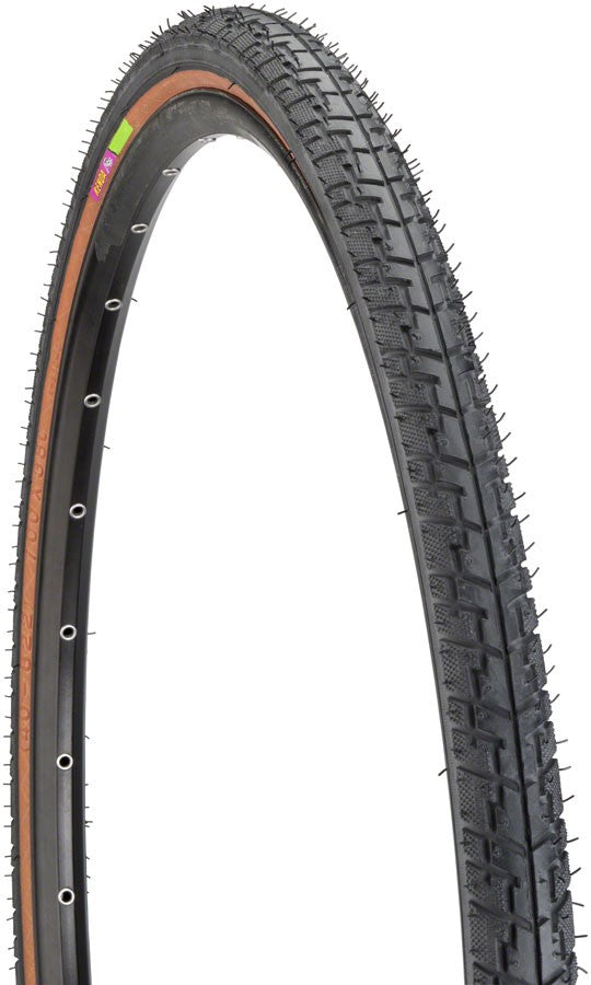 2 Pack Bike Tires 700x38 Clincher Wire Bead for Touring & Hybrid Bikes