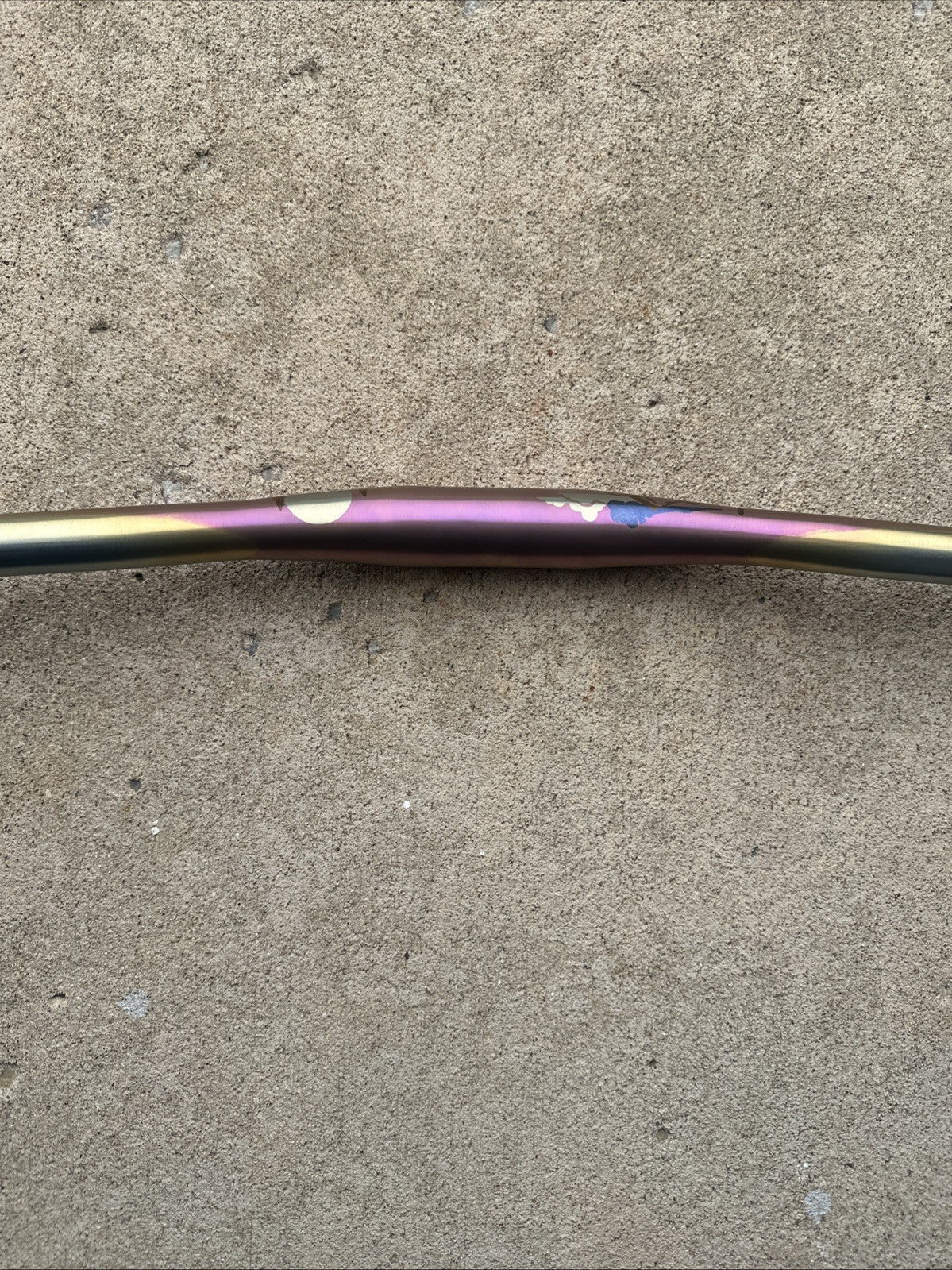 Titanium Riser Bar for Mountain and Fitness Bikes - 800mm, 31.8mm Clamp, Custom Anodized Multi-Color Finish
