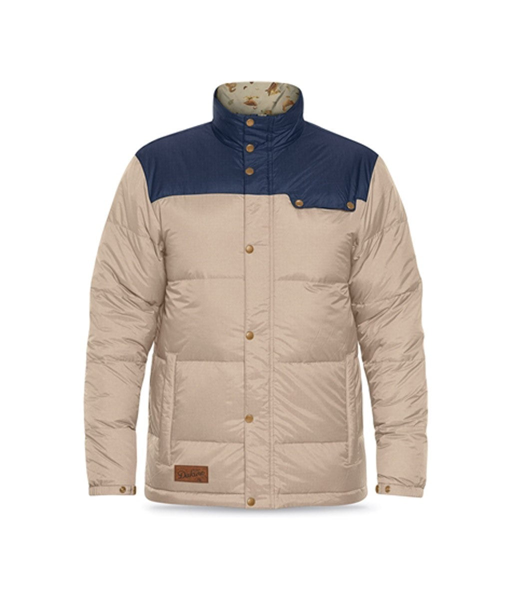 Men's Down Insulated Snowboard Jacket - Dune Navy, Large