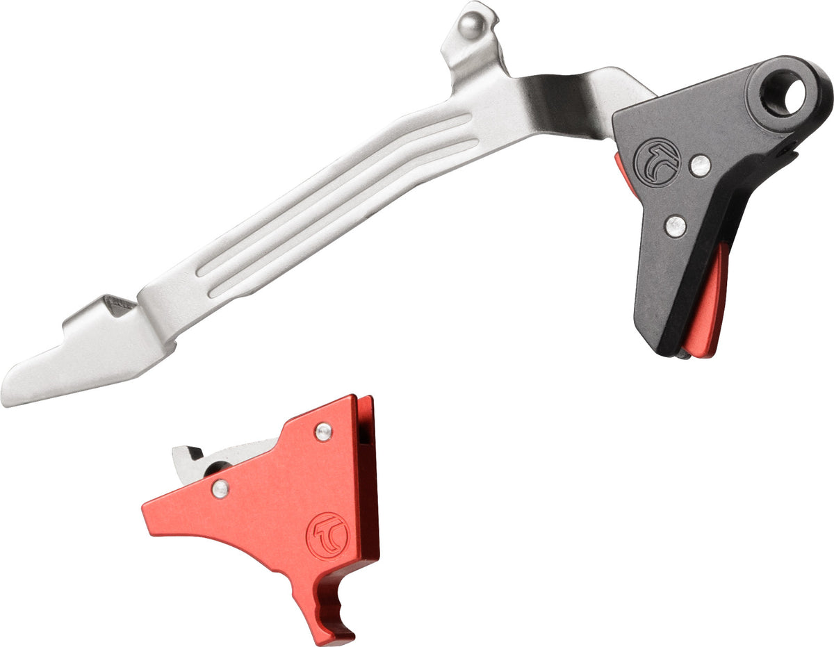 Ruger RXM Trigger Upgrade - Timney Alpha Competition Trigger, 3lb Pull, Red Anodized